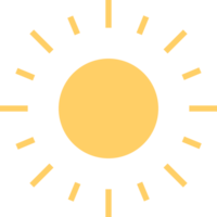 Sonne Licht Strahl Symbol png