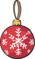 Weihnachten Ornamente ai generativ png