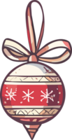 jul ornament ai generativ png