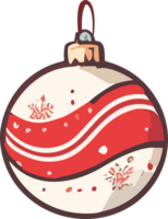 Christmas Ornaments AI Generative png