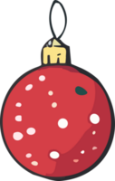 Christmas Ornaments AI Generative png