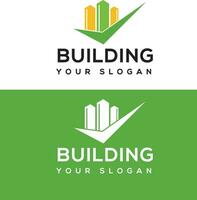 Real Estate Logo Design. Building logo Design. Home Logo Design. House Logo Design vector