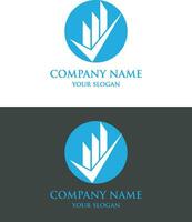 Real Estate Logo Design. Building logo Design. Home Logo Design. House Logo Design vector