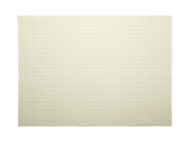 old scrapbook paper with polka dots on transparent background png file