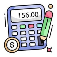 An icon design of arithmetic vector