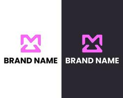 Abstract MC letter business logo design template vector