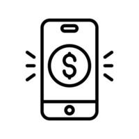 Mobile Payment icon in vector. Illustration vector