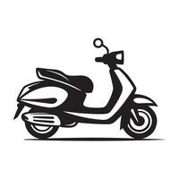 motocicleta icono vector, motocicleta logo diseño vector