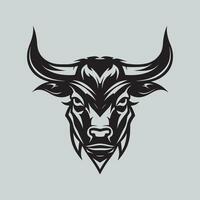 Bull Head Vector Art, Image and Design