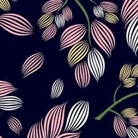 floral resumen modelo adecuado para textil y impresión necesidades vector