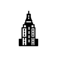 Empire State icon in vector. Illustration vector
