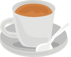 cup of coffee with milk png