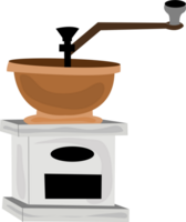 café amoladora con frijoles png