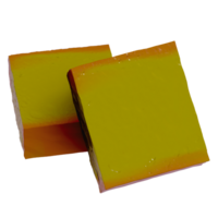 Japanese dessert Castella , Sponge cake , 3d rendering on a transparent background png