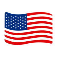 American flag PNG file