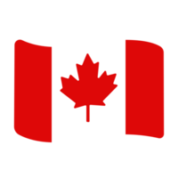 canadiense bandera png archivo