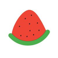 illustration of watermelon slices vector