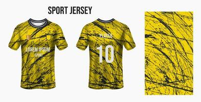 Sport jersey design fabric textile for sublimation vector