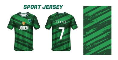 deporte jersey diseño tela textil para sublimación vector