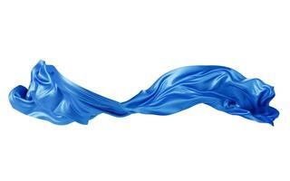 Flowing wave cloth curve line, 3d rendering. photo