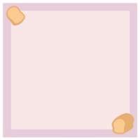 Bread on frame png