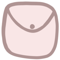 A pink envelope png