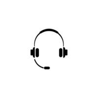 auriculares icono vector ilustración logo modelo para muchos objetivo. aislado en blanco antecedentes