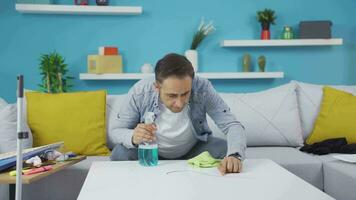 The man who struggles with stubborn stains. video