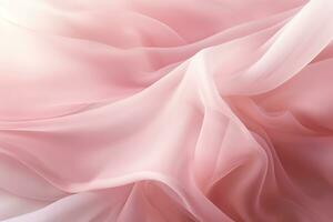 Tulle Delicate cloth texture, AI Generated photo