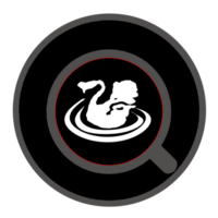logo illustratie icoon kop van koffie espresso cappuccino met vlak wit had vorm ontwerp png