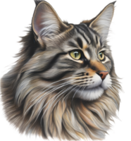 A Main Coon cat. AI-Generated. png