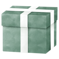 coffret cadeau vert png