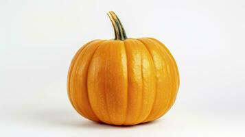 Pumpkin isolated on white background.AI Generated photo