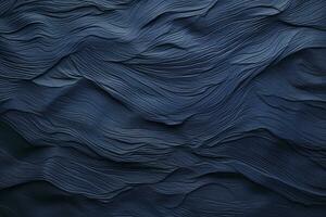 Abstract blue background with waves.AI Generated photo