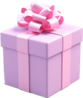 Gift box png with AI generated.