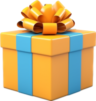 Gift box png with AI generated.