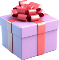 Gift box png with AI generated.