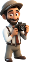 fotógrafo png com ai gerado.