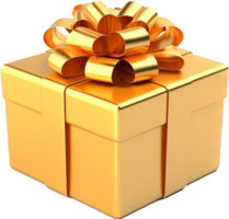 Gift box png with AI generated.