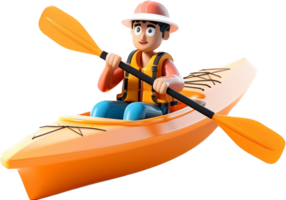 kayak png avec ai généré.