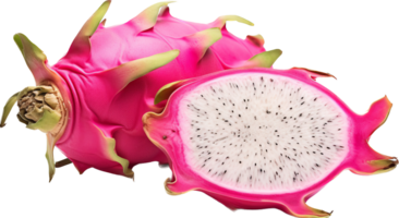 Dragon fruit png with AI generated.