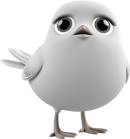 Bird png with AI generated.