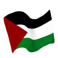 uma Palestina bandeira png