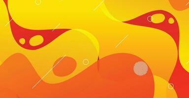 Abstract liquid wave background with colorful background vector