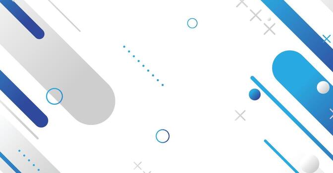 Abstract minimal geometric shape background with gradient vector