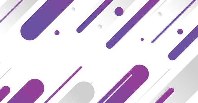 Abstract minimal geometric shape background with gradient vector