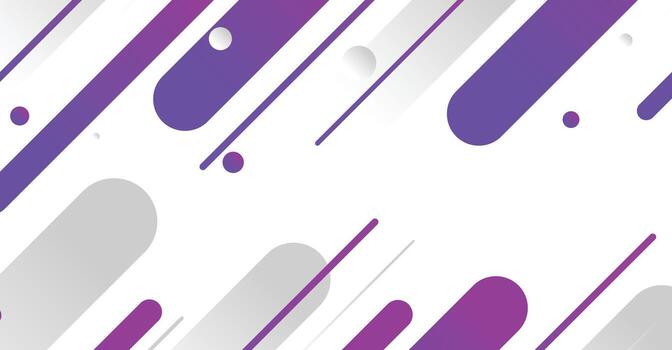 Abstract minimal geometric shape background with gradient vector