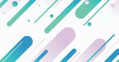 Abstract minimal geometric shape background with gradient vector