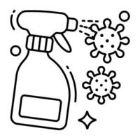 Modern design icon of insecticide vector