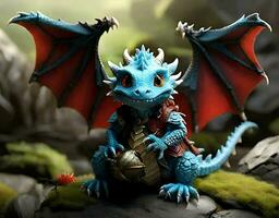 adorable dragones existe como casa mascotas foto